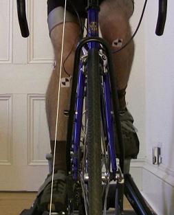 Bike Fit Knee Pain Front