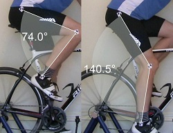 Bike Fit Knee angles